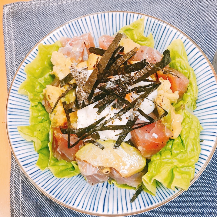 糖質制限 アボカドとマグロのタイ風ポキ レシピ 作り方 By Huni フニ飯 楽天レシピ